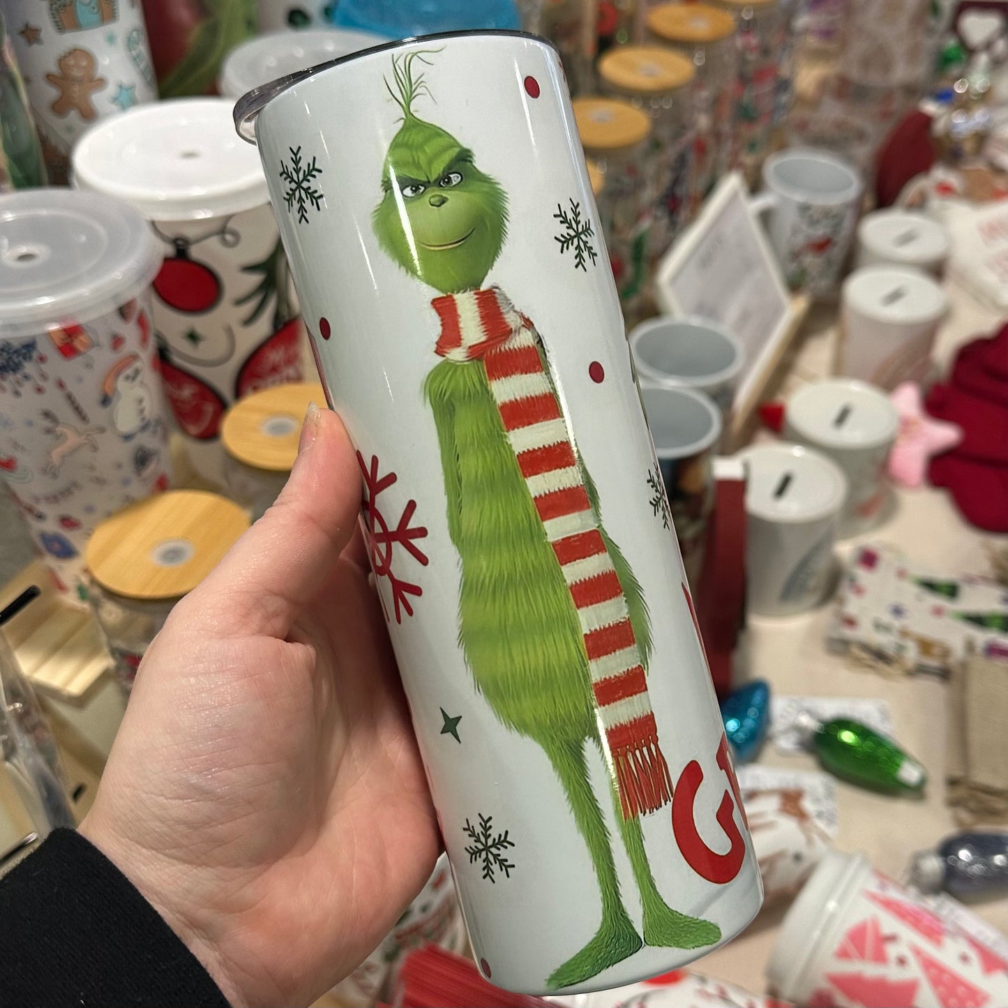 Merry Grinchmas tumbler
