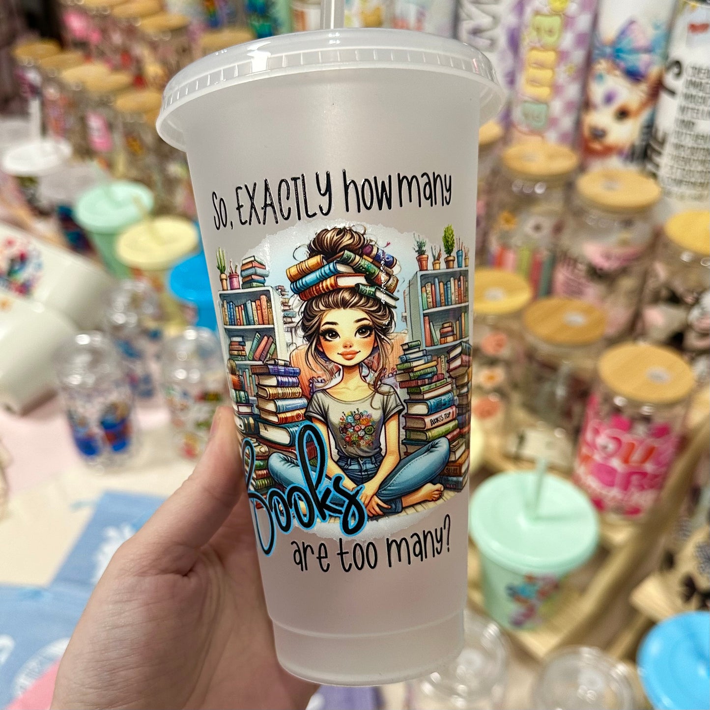 How Many Books Cold Cup