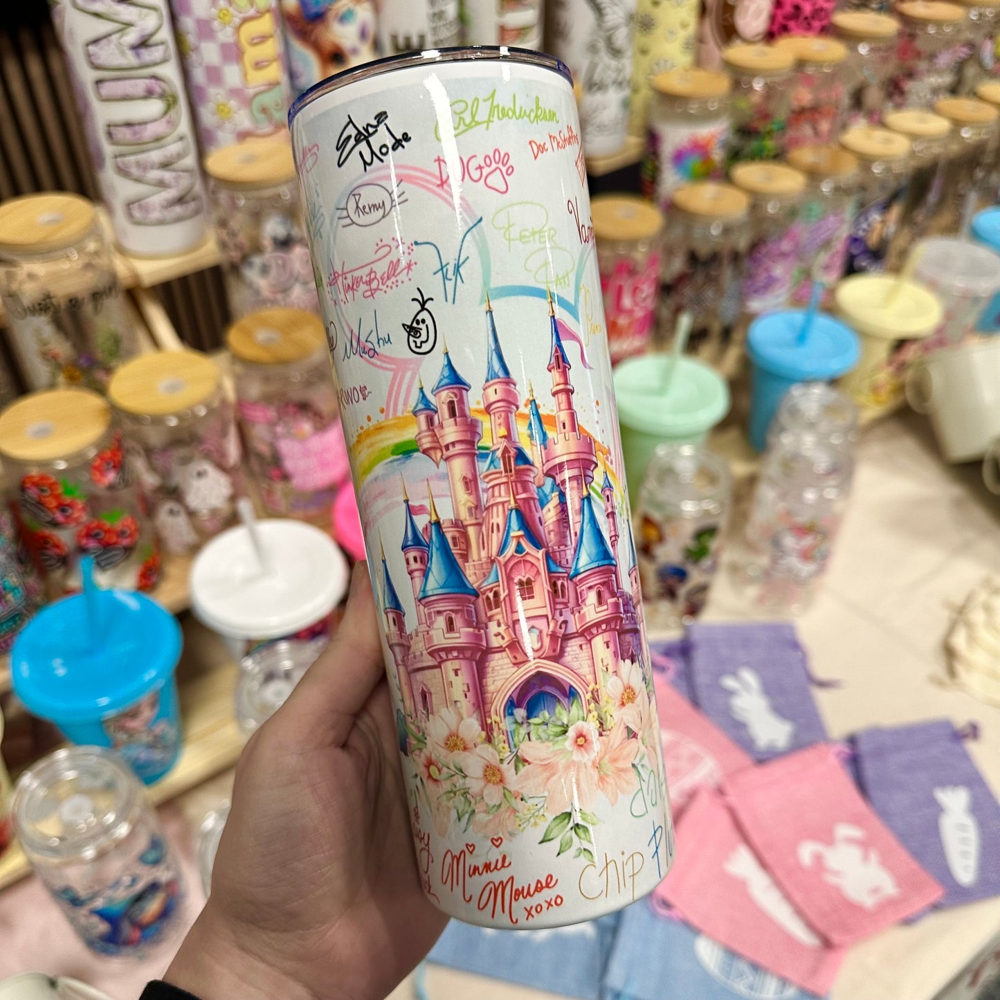Disney Autographs Tumbler