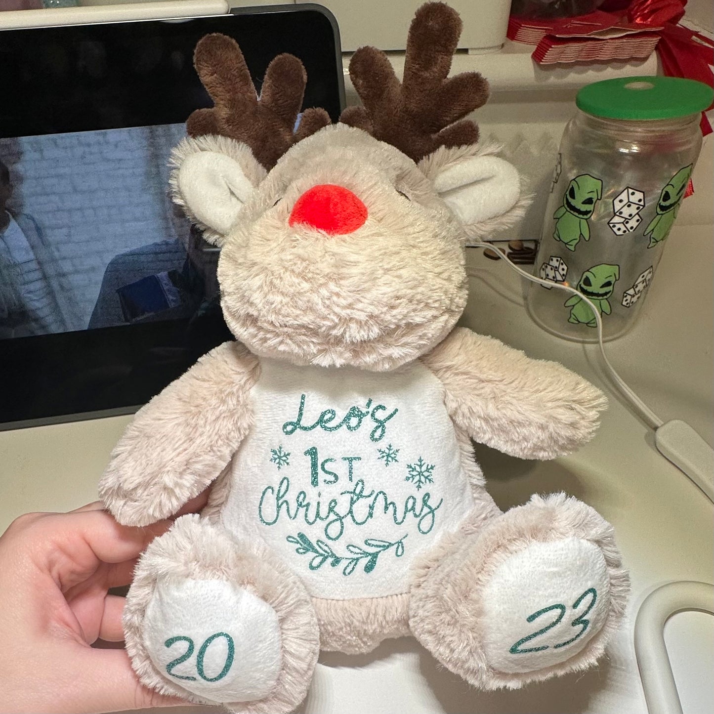 Reindeer soft toy