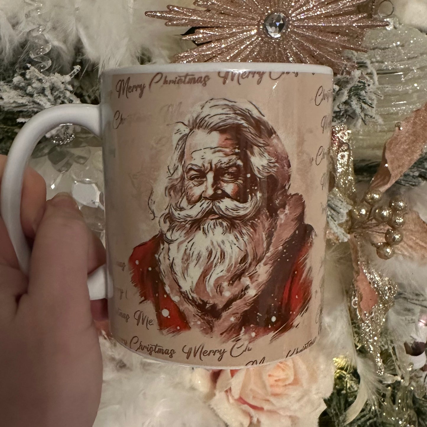 Father Christmas traditional mug