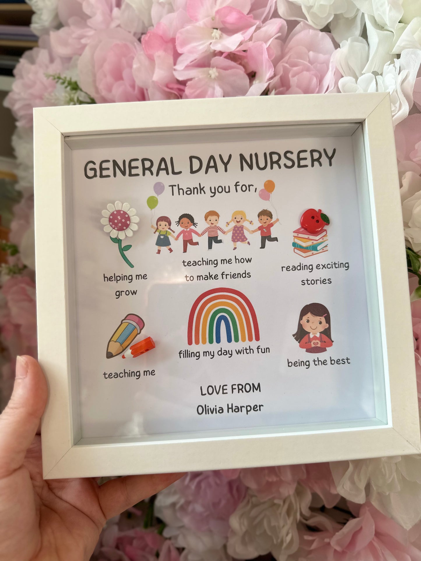 Thank you teacher frame