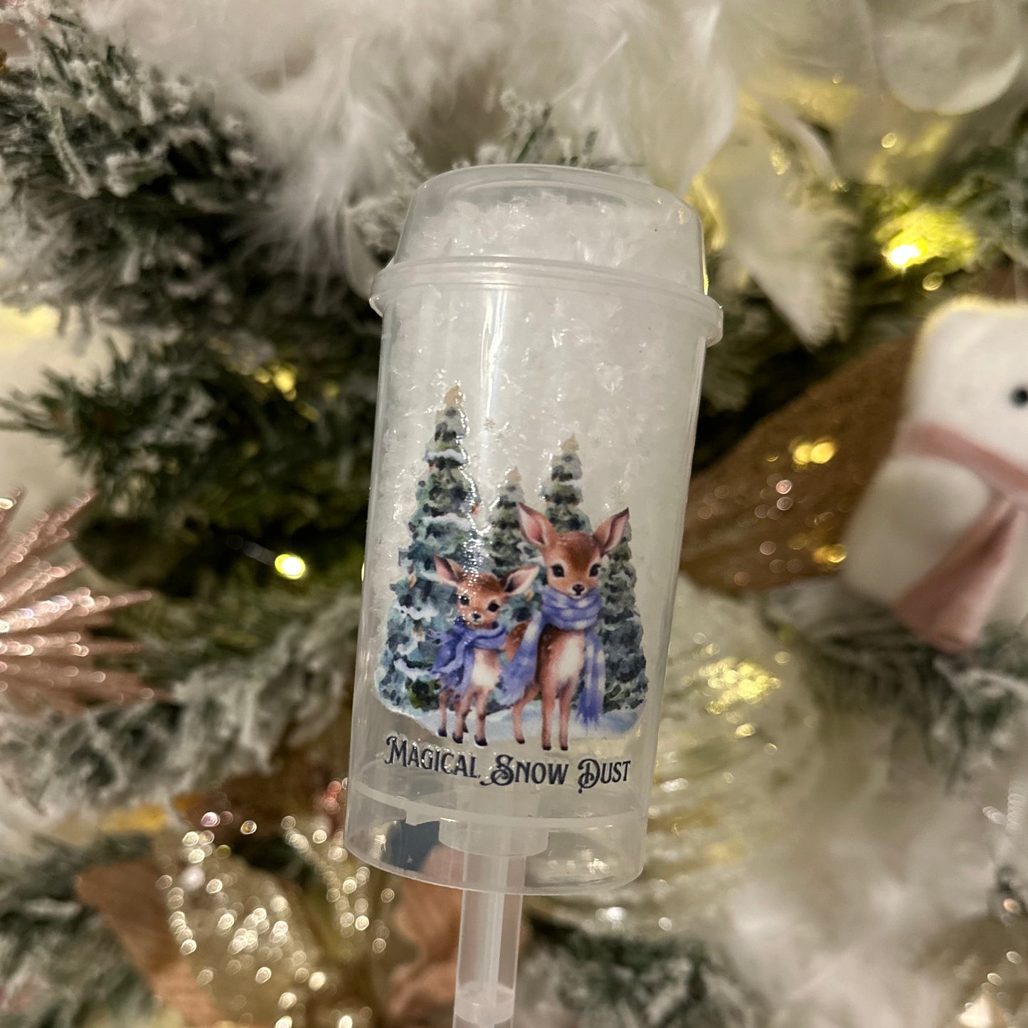 Christmas confetti popper