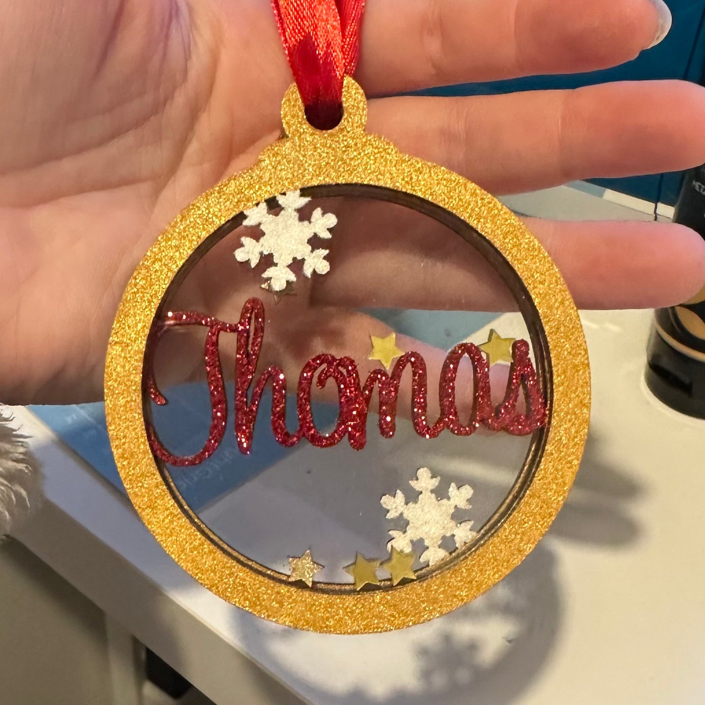 Shaker Bauble - Name