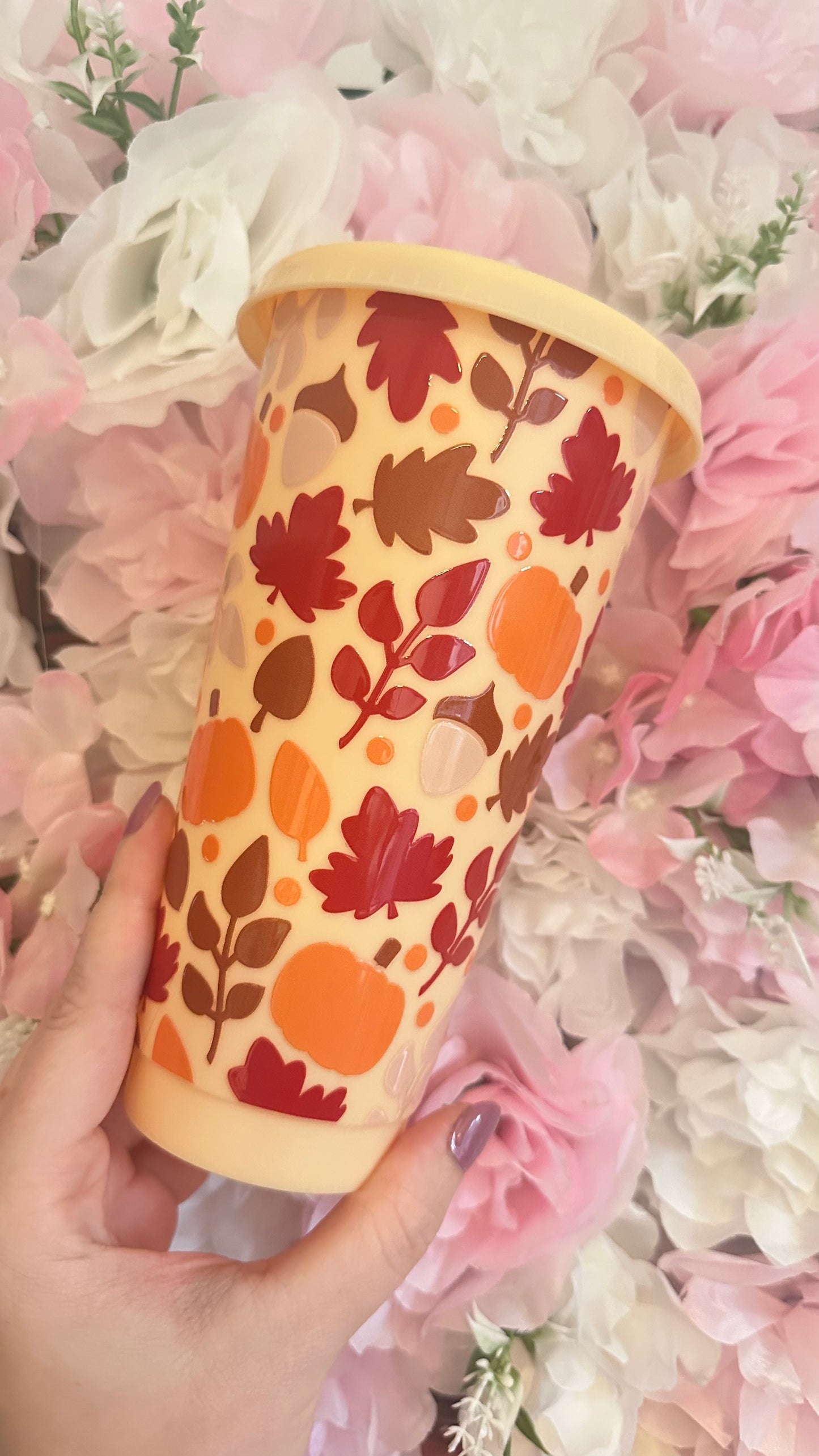 Autumn vibes cup