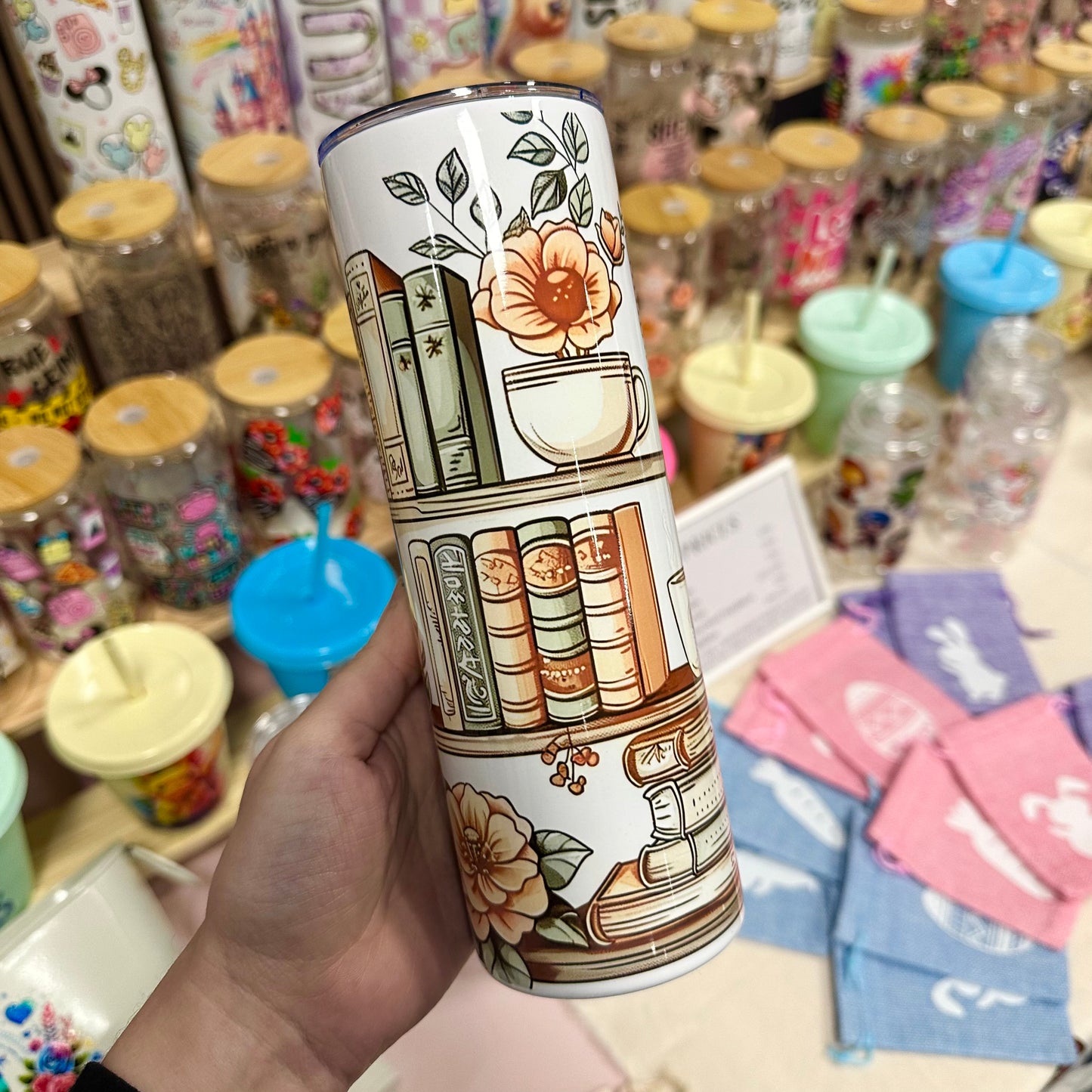 Bookshelf Tumbler