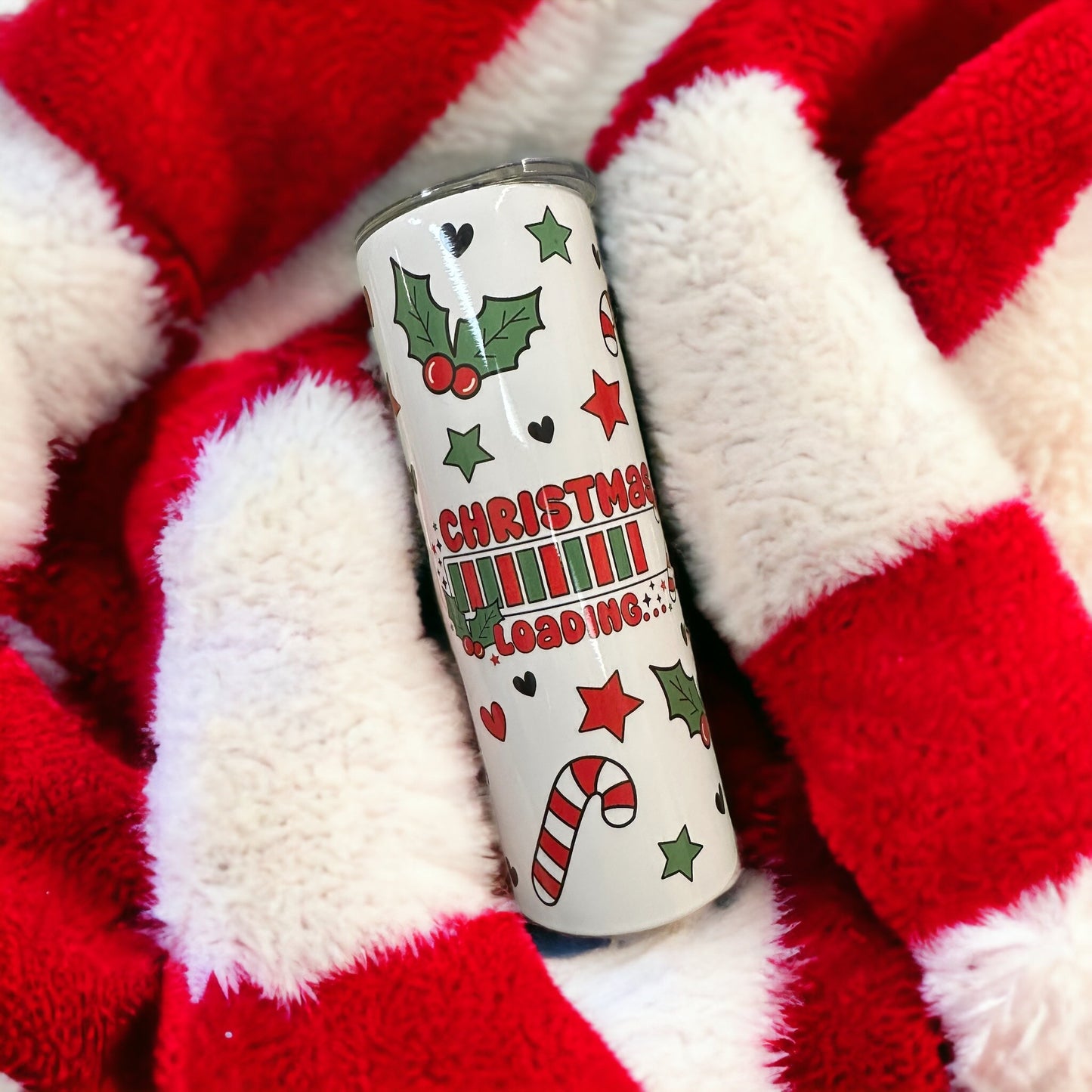 Christmas loading tumbler