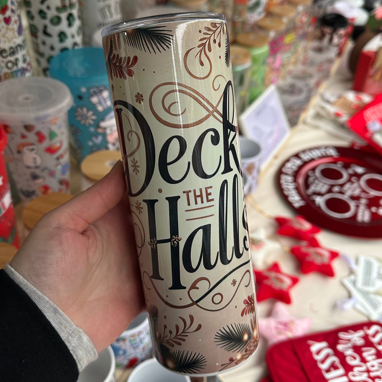 Deck the Halls tumbler