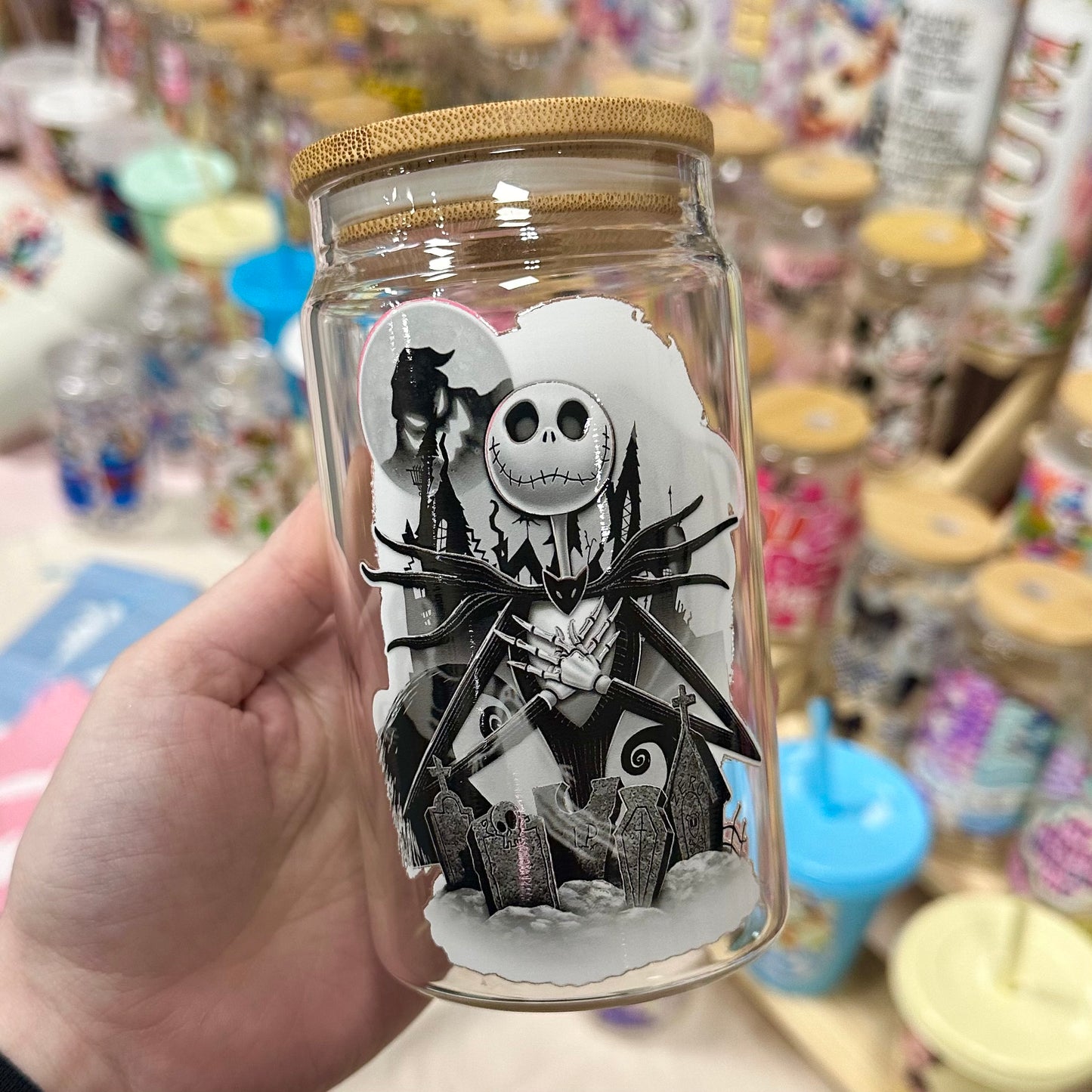 Jack Skell glass can