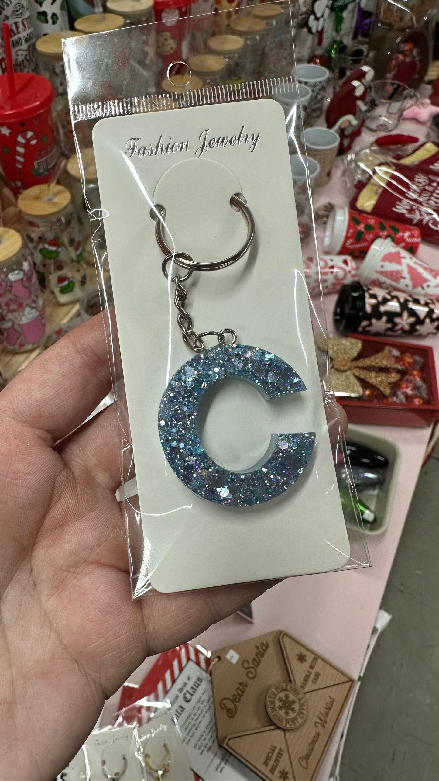 Letter Keyring - Let it go