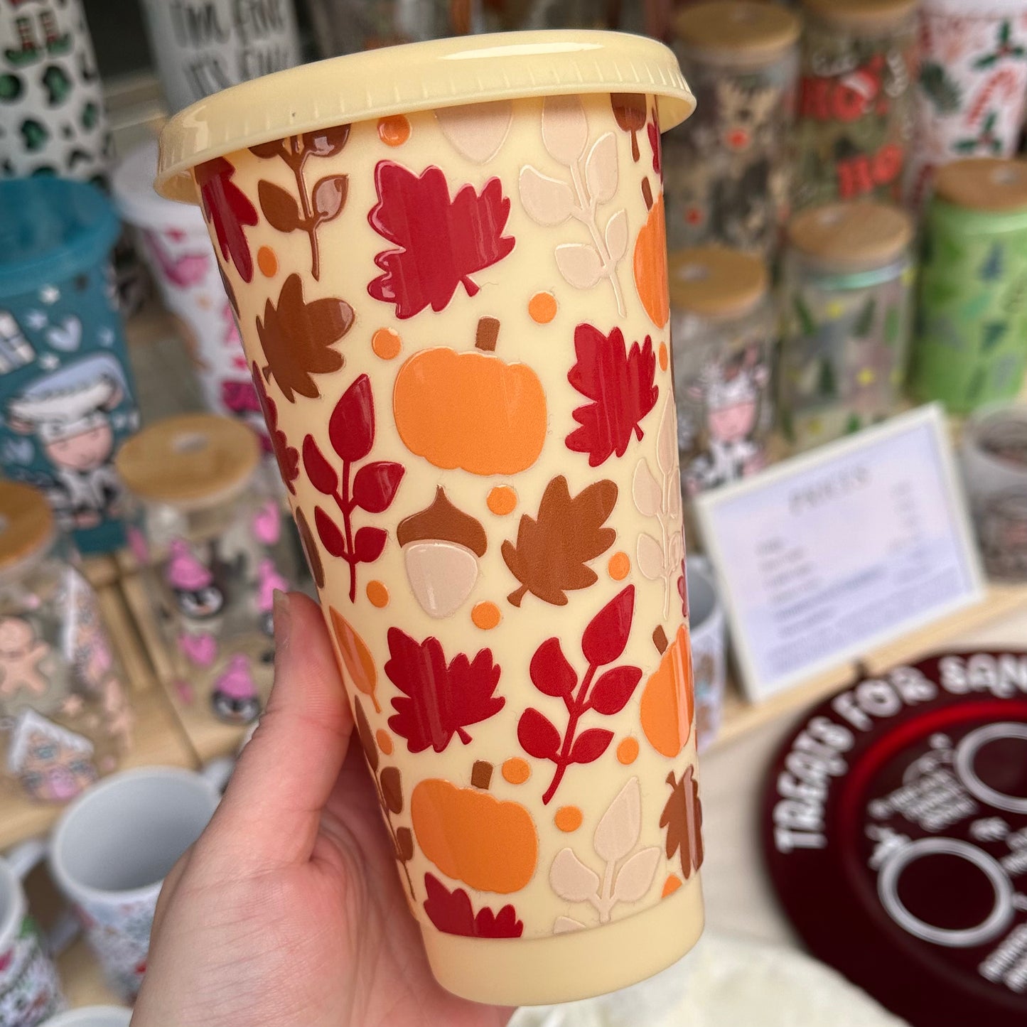 Autumn vibes cup