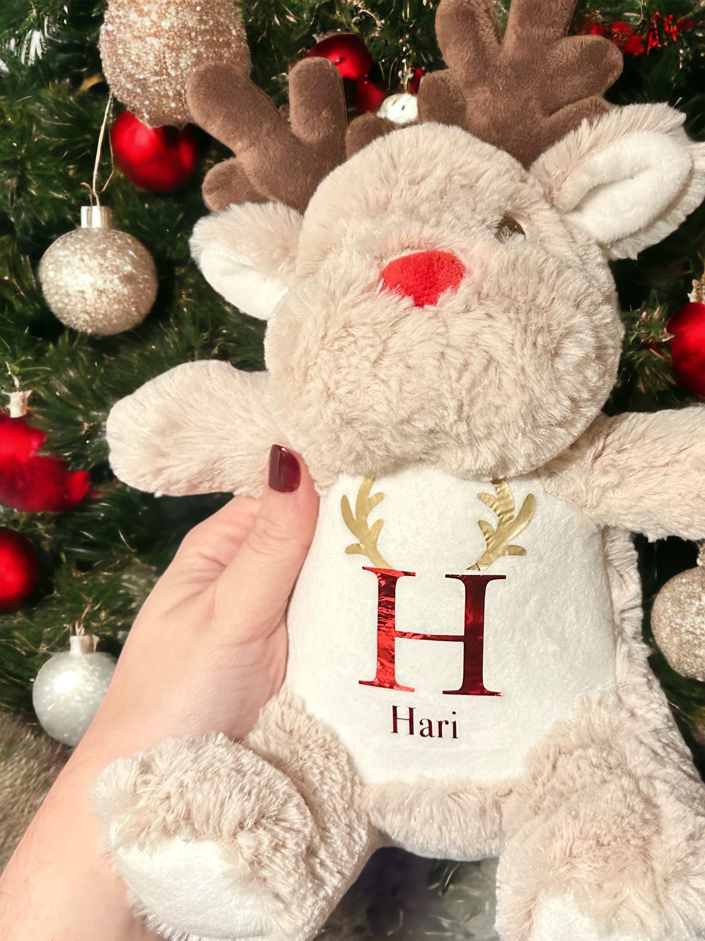Reindeer soft toy