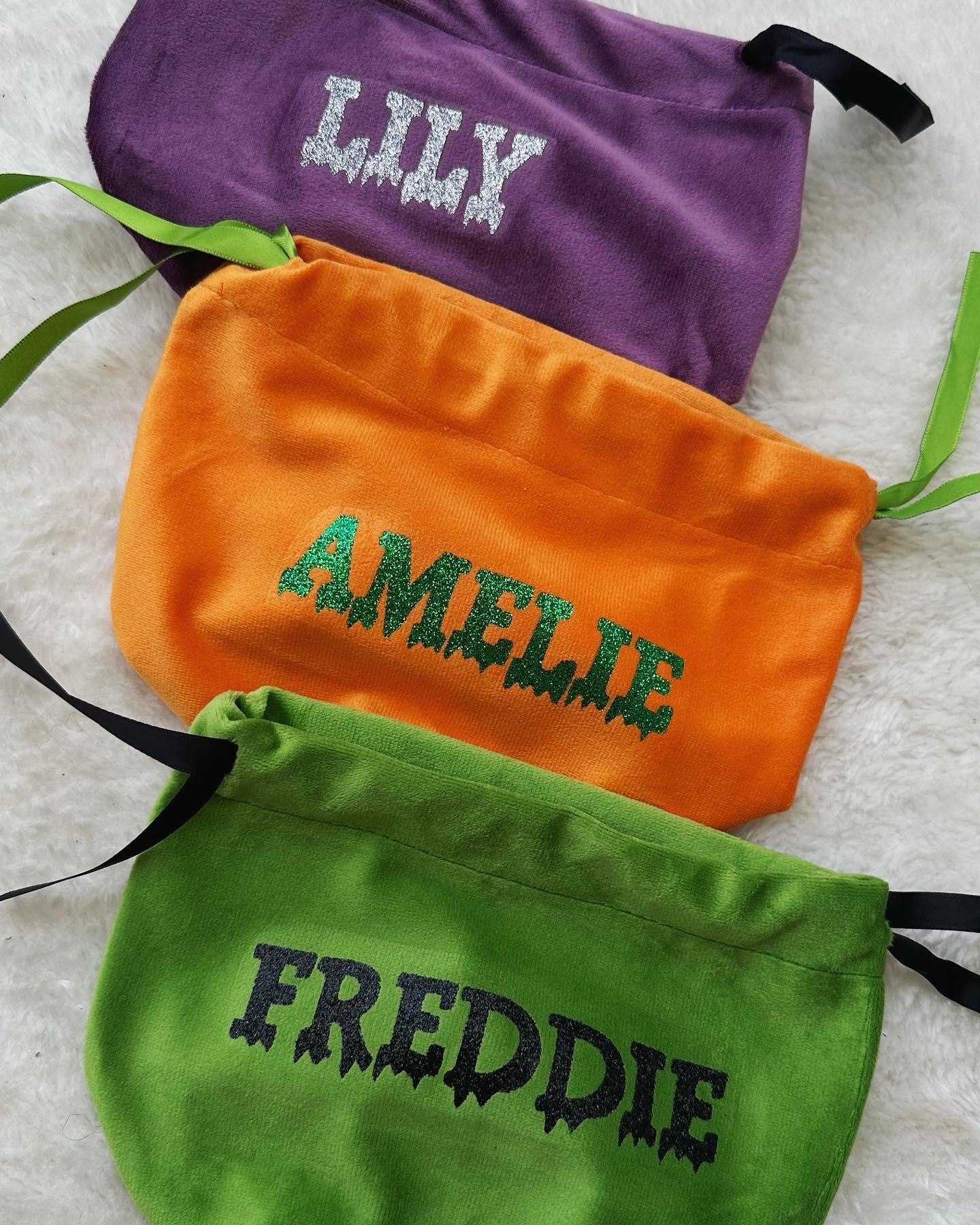 Halloween pouch treat bag