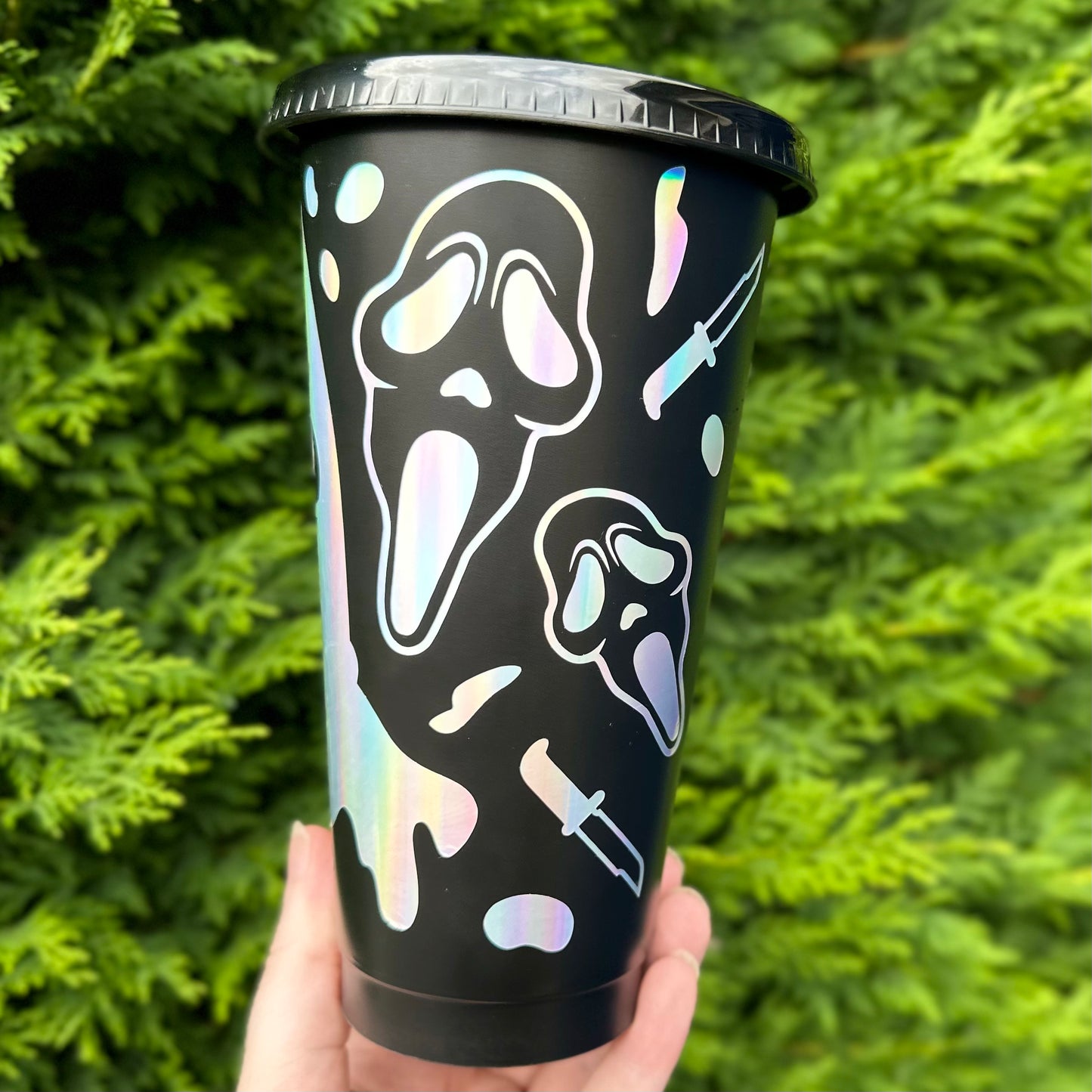 Holographic Scream cup