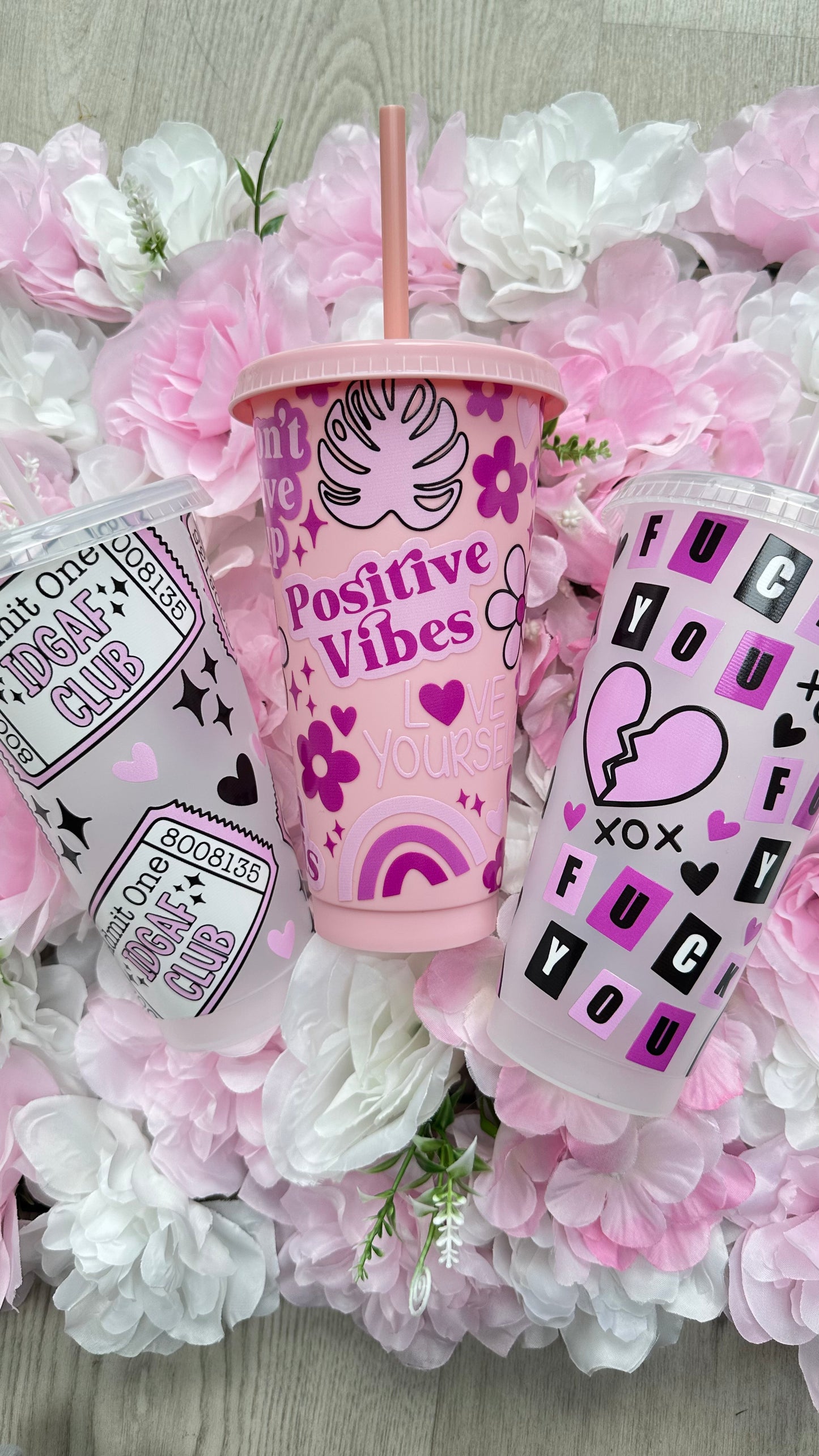 Positive affirmations cup