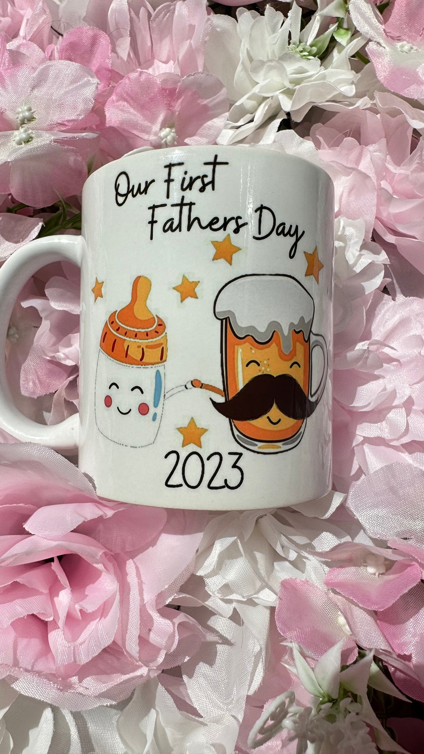 First Father’s Day - baby bottle