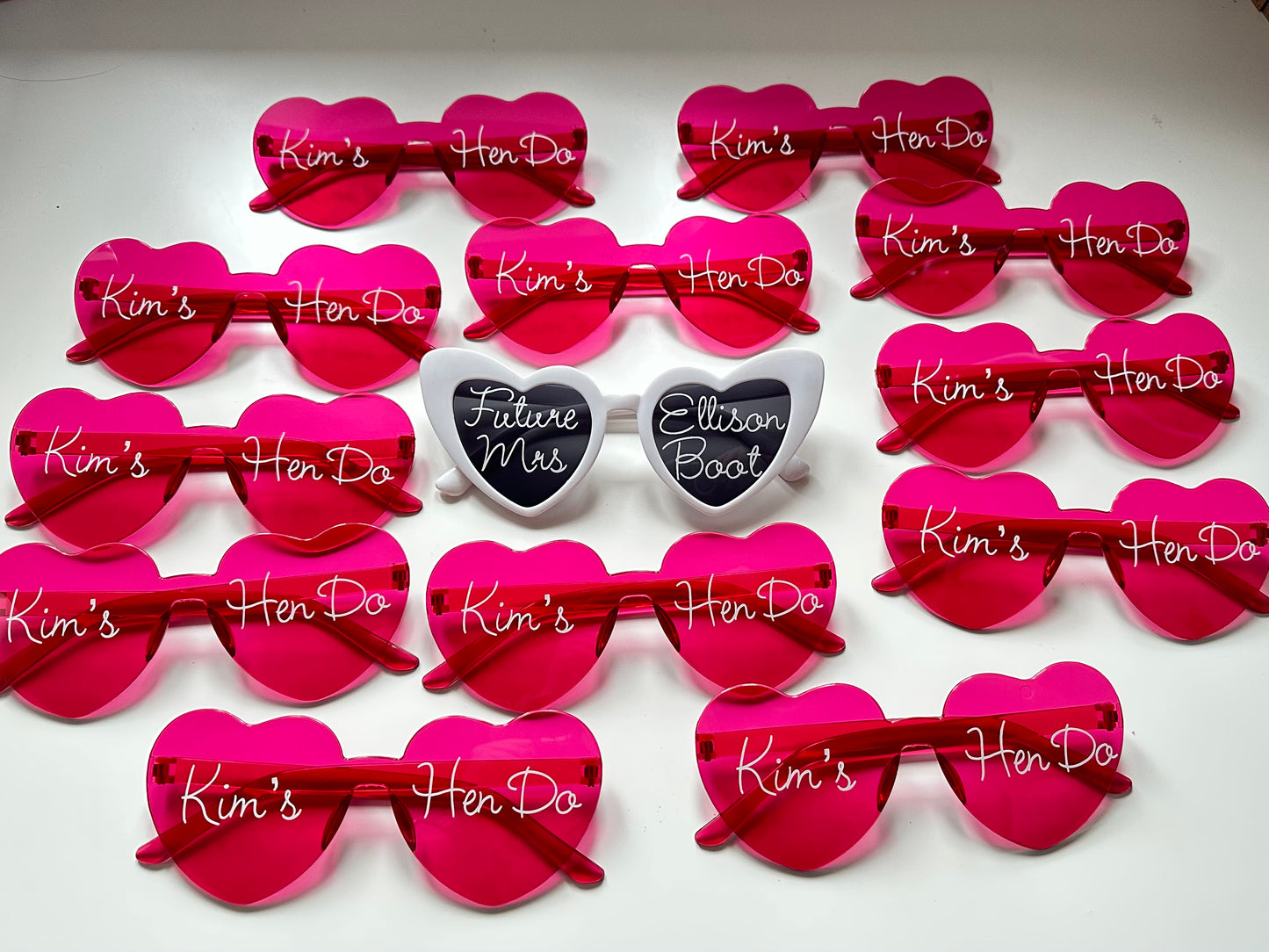 Pink glasses