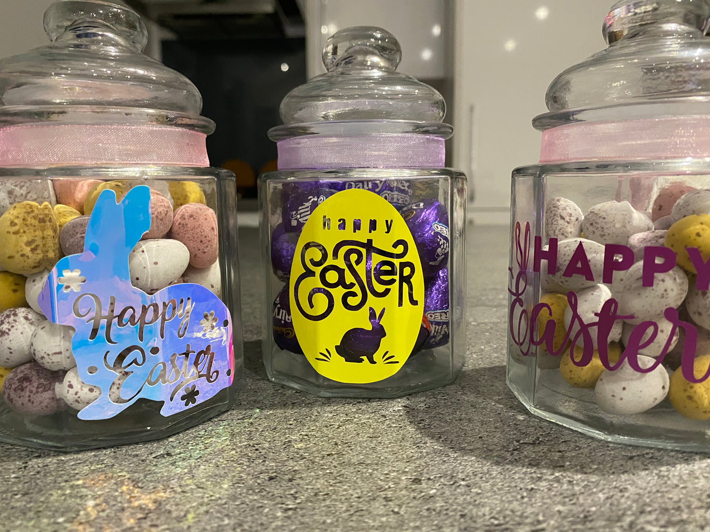 Easter treat jar