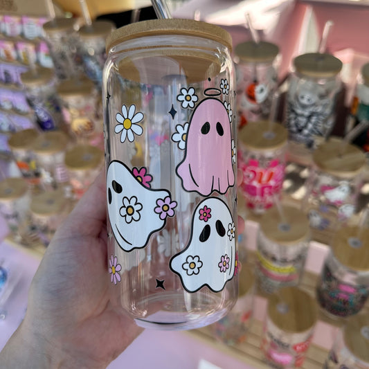 Ghostie Glass Can