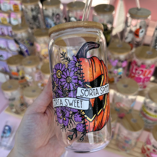 Sorta Sweet Glass Can