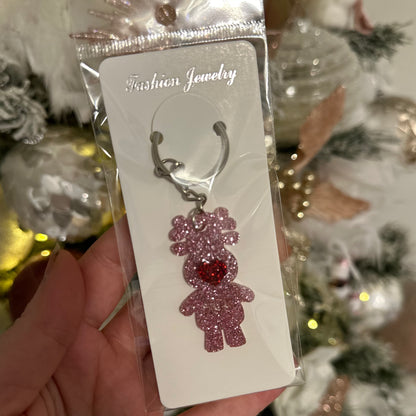 Christmas hug key ring