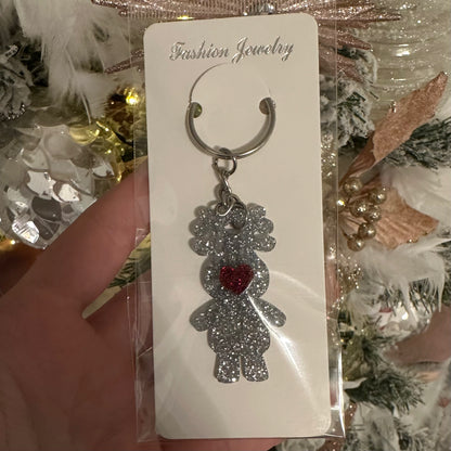Christmas hug key ring