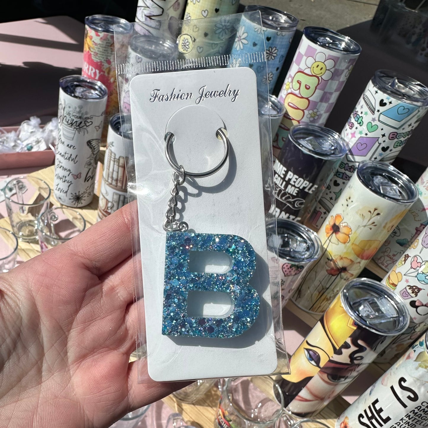 Letter Keyring - Let it go