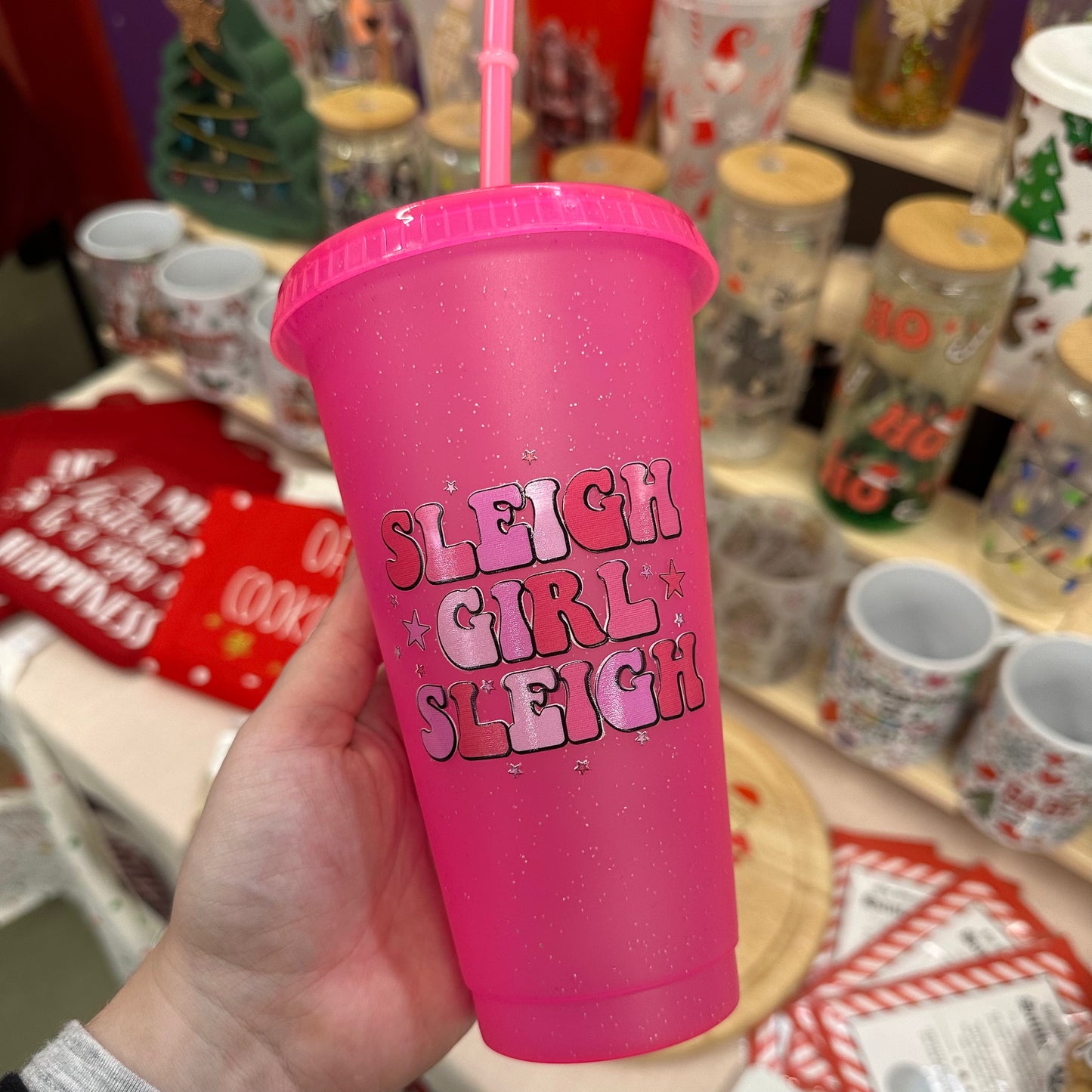 Sleigh Girl Sleigh cold cup