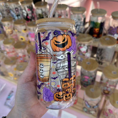 NBC Drinks glass can