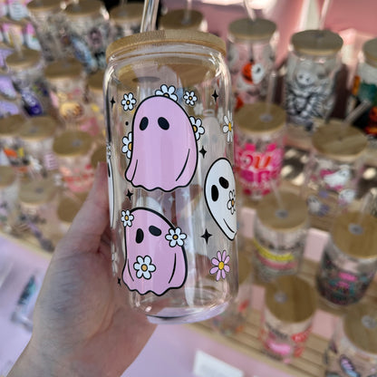 Ghostie Glass Can