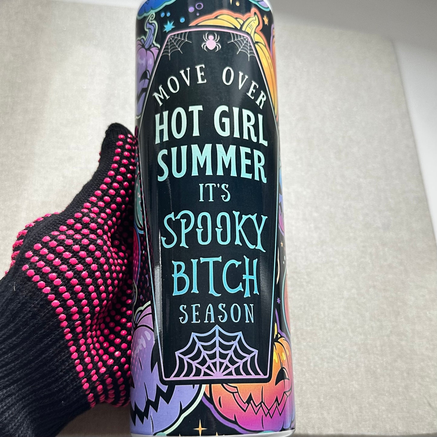Spooky b*tch season tumbler