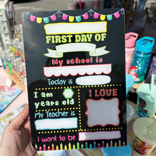 First day of