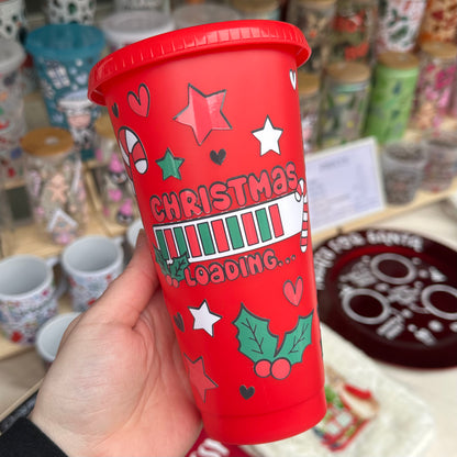 Christmas loading cold cup
