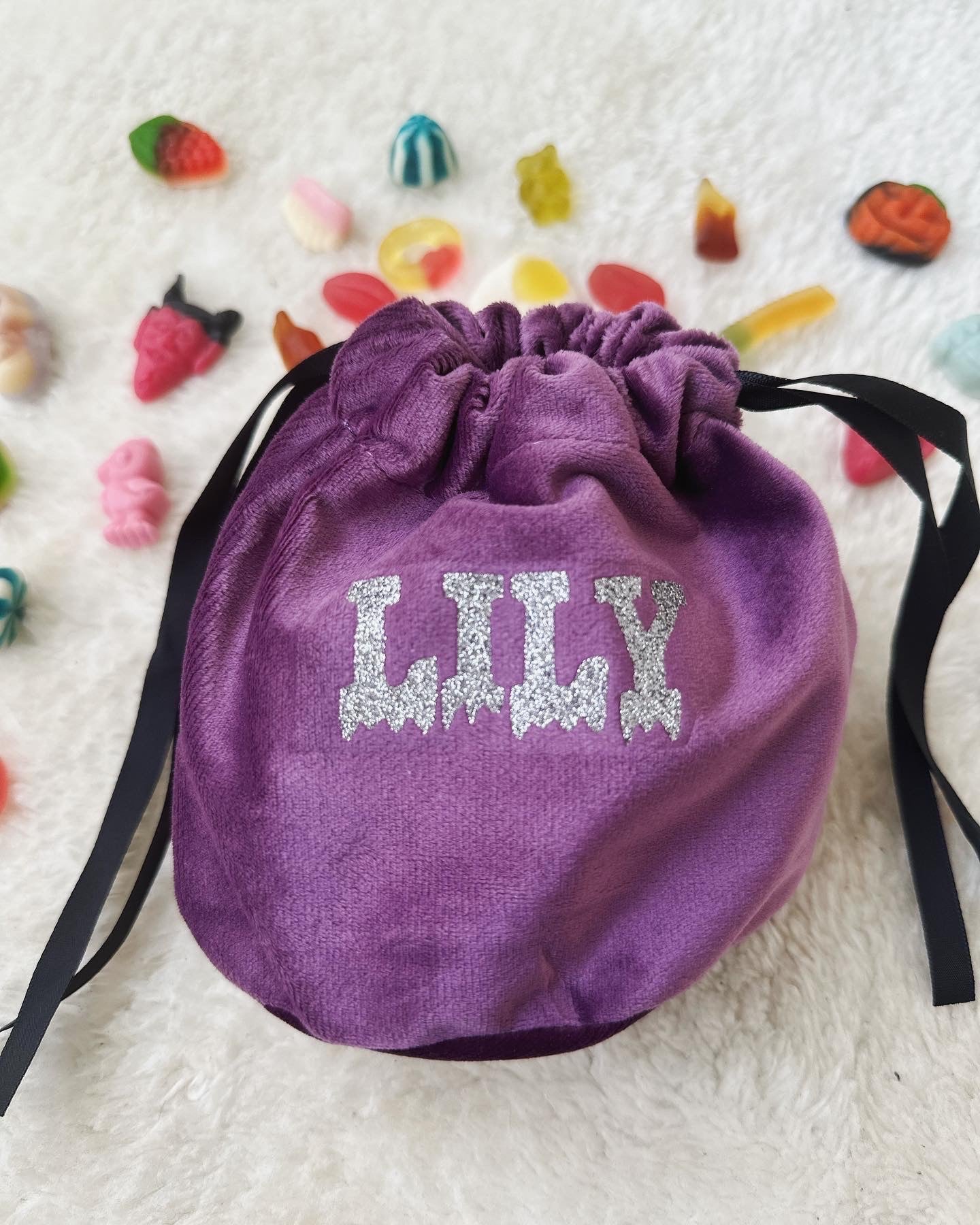 Halloween pouch treat bag