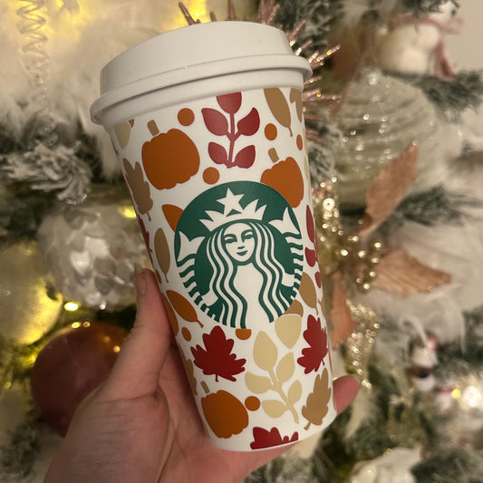 Autumn hot cup