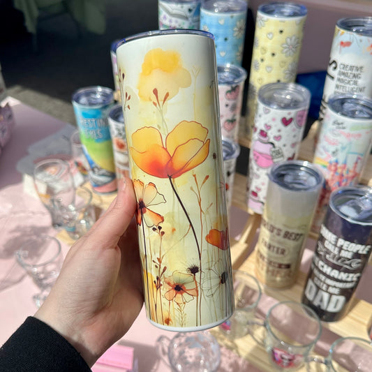 Floral Tumbler