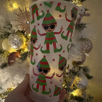 Naughty Elf cold cup