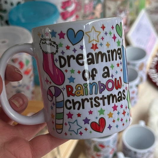 Dreaming of a Rainbow mug