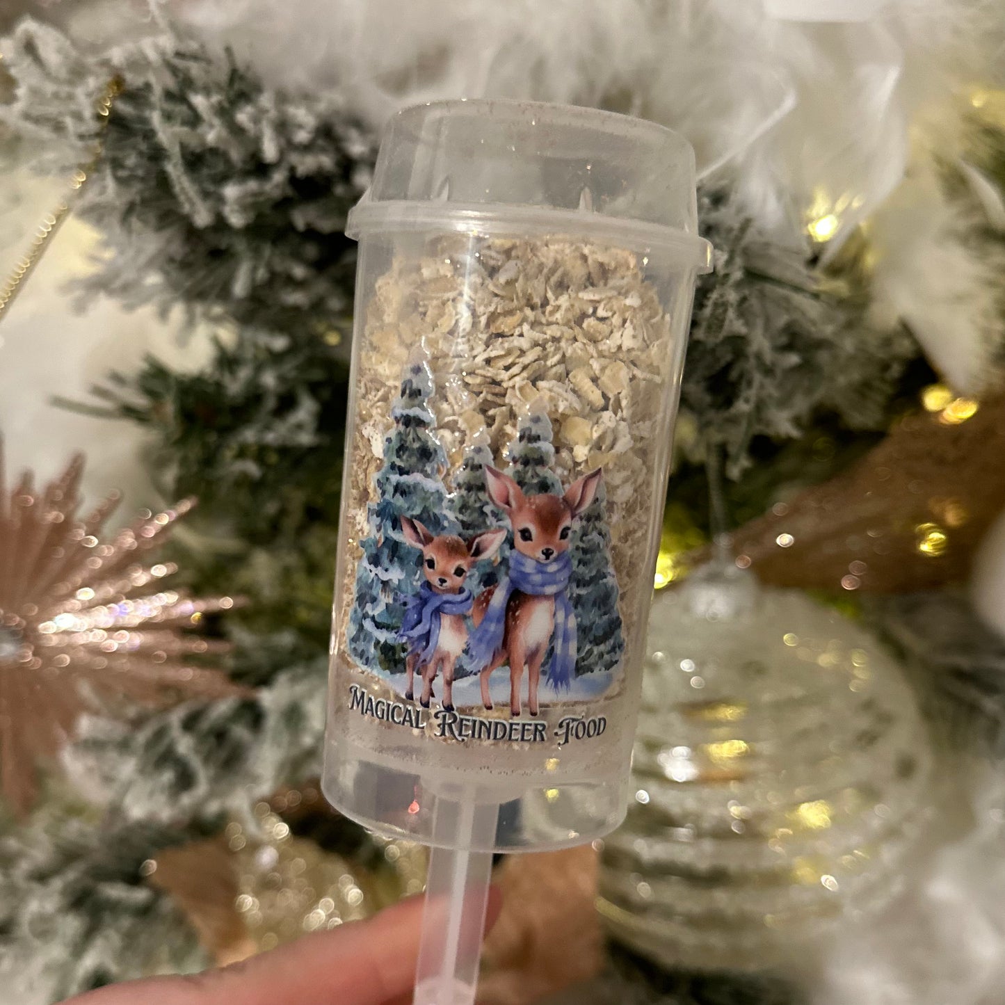 Christmas confetti popper