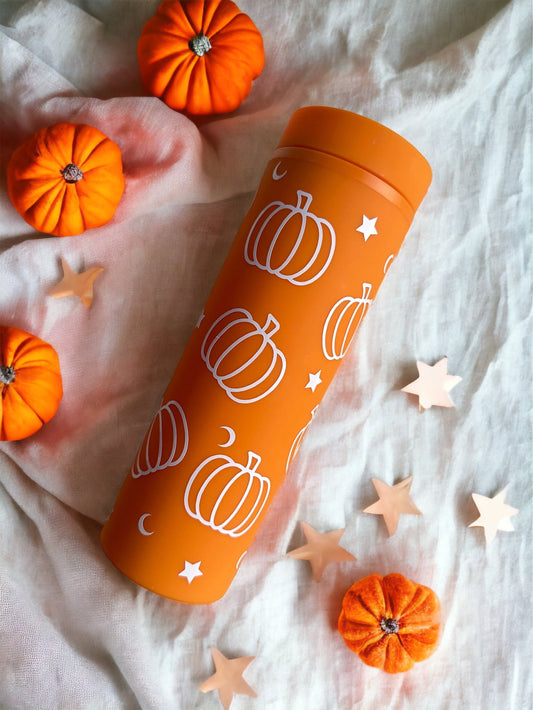 Pumpkin skinny tumbler