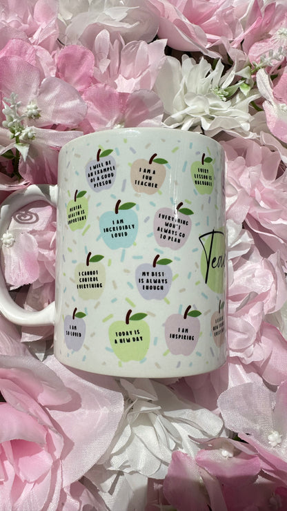 Teacher Life - daily affirmation mug