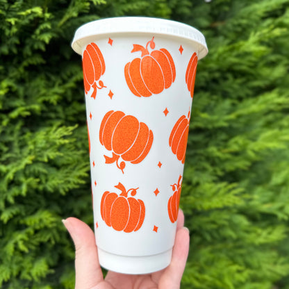 Sparkle pumpkin cup