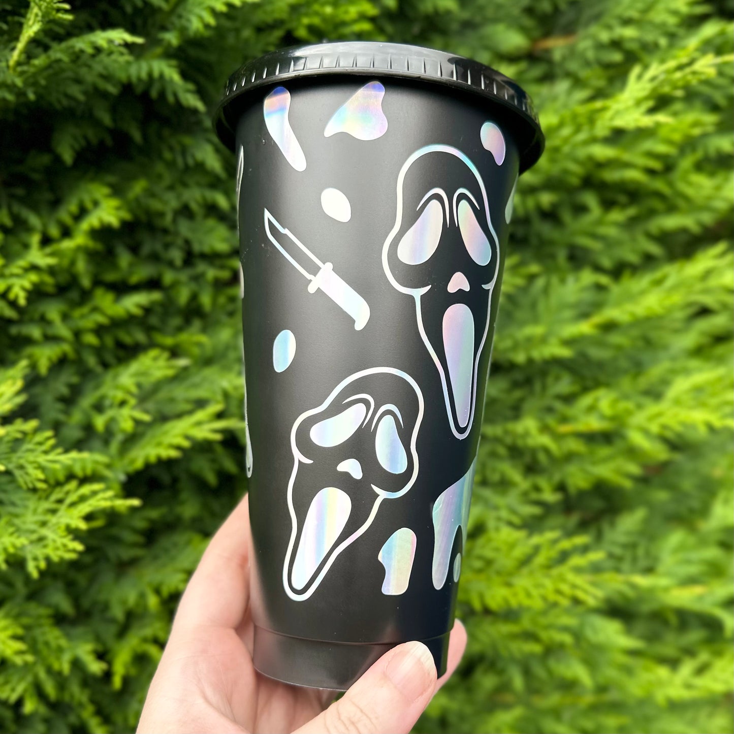 Holographic Scream cup