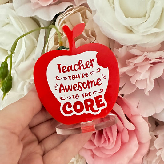 Teachers apple