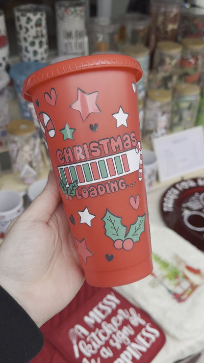 Christmas loading cold cup