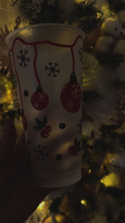 Christmas Bauble cold cup