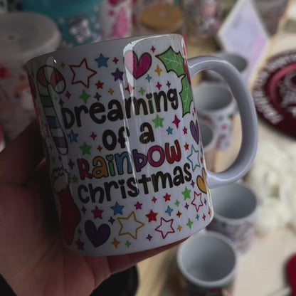 Dreaming of a Rainbow mug