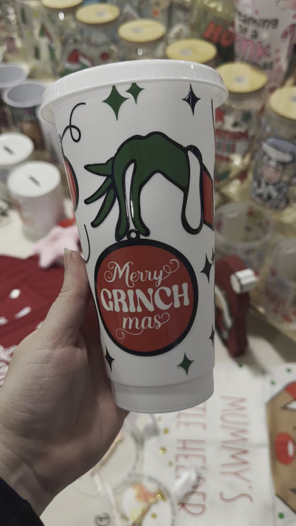 Merry Grinchmas - cold cup
