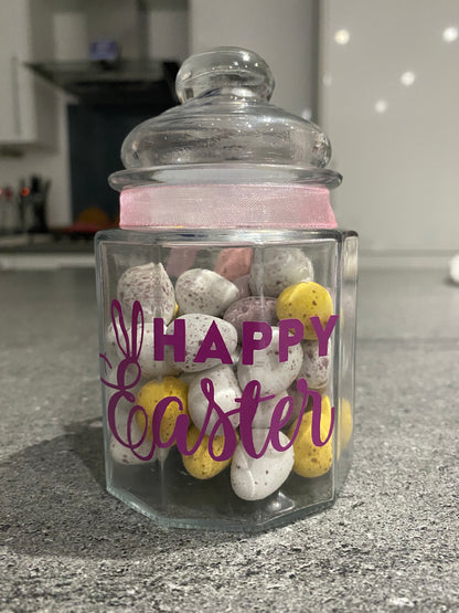 Easter treat jar