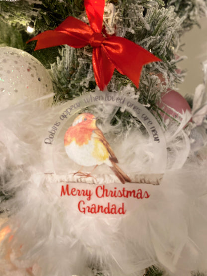 Robin ornament